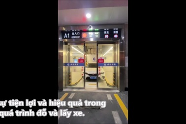Trải nghiệm bãi đậu ô tô thông minh tại Trung Quốc
