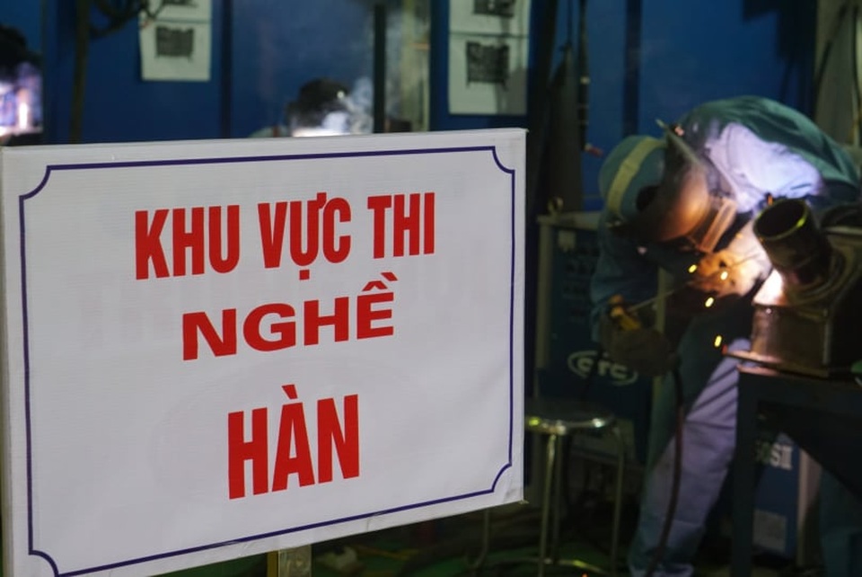 Kỳ thi kỹ năng nghề Quốc gia: Thợ nghề trẻ quyết liệt so tài - 5 Kỳ thi kỹ năng nghề Quốc gia: Thợ nghề trẻ quyết liệt so tài - 5
