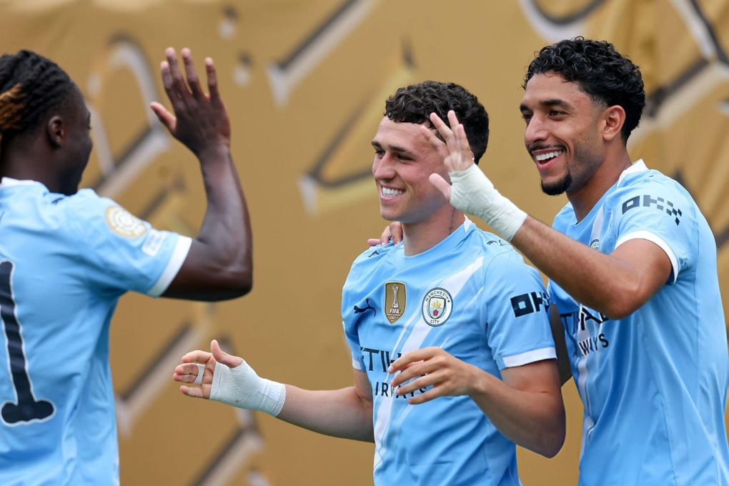 Foden shines, Man City defeats team from Africa - 1 Foden tỏa sáng, Man City đánh bại đội bóng tới từ châu Phi - 1