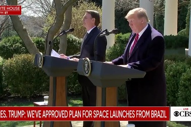 Tổng thống Mỹ họp báo cùng Tổng thống Brazil tại Vườn Hồng