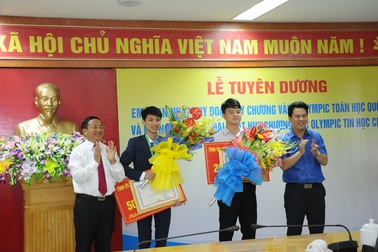 Hà Tĩnh khen thưởng học sinh đoạt huy chương Olympic