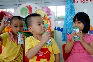 Năm học mới, Bình Định tích cực triển khai sữa học đường