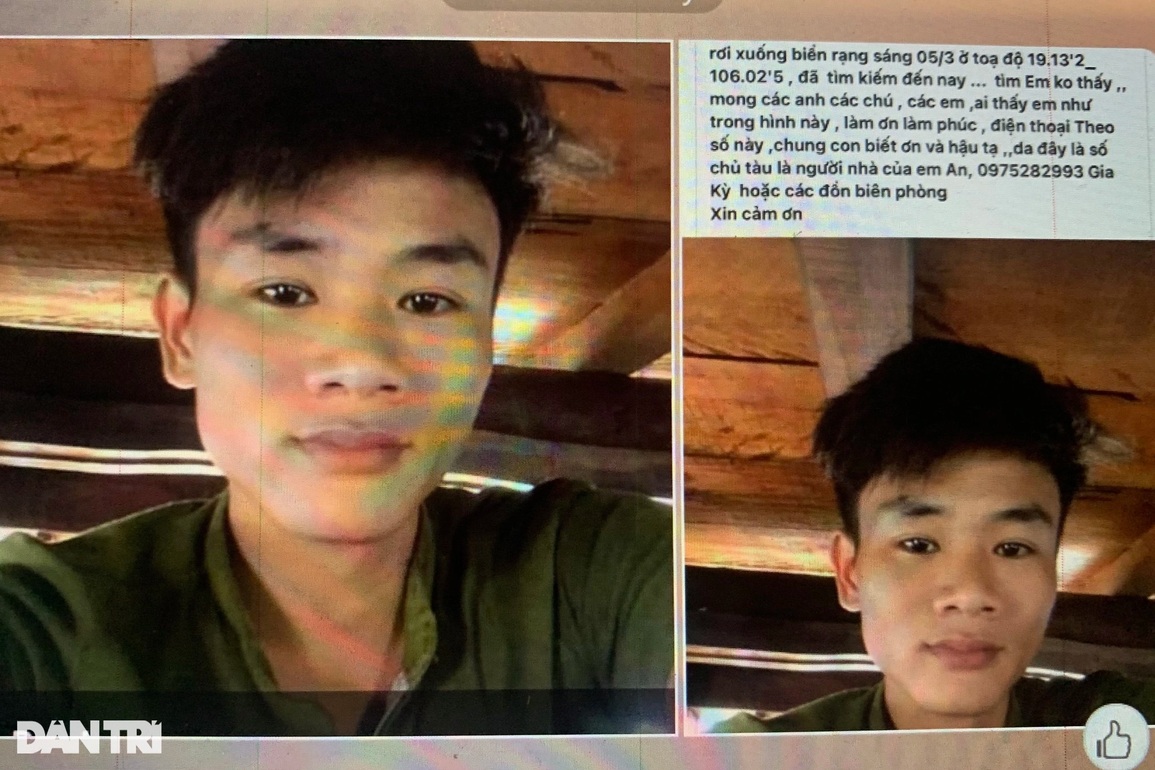Huy động hàng trăm người tìm kiếm nam thanh niên rơi xuống biển - 1 Huy động hàng trăm người tìm kiếm nam thanh niên rơi xuống biển - 1