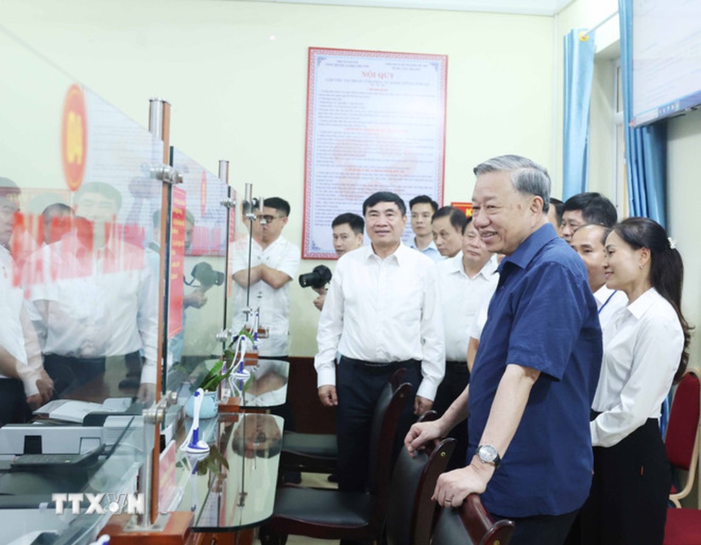 Tổng Bí thư kiểm tra vận hành hệ thống chính trị xã ở tỉnh Điện Biên - 2 Tổng Bí thư kiểm tra vận hành hệ thống chính trị xã ở tỉnh Điện Biên - 2