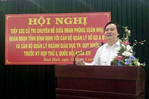 Sẽ triển khai thí điểm không còn công chức, viên chức trong giáo viên