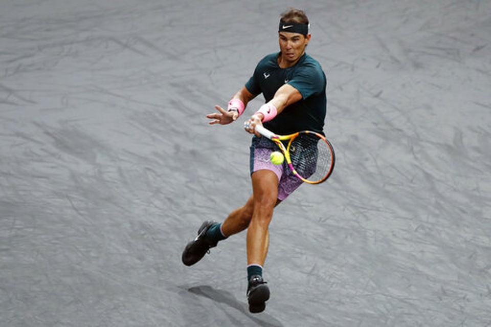 Nadal giành quyền vào tứ kết Paris Masters 2020 - 2 Nadal giành quyền vào tứ kết Paris Masters 2020 - 2