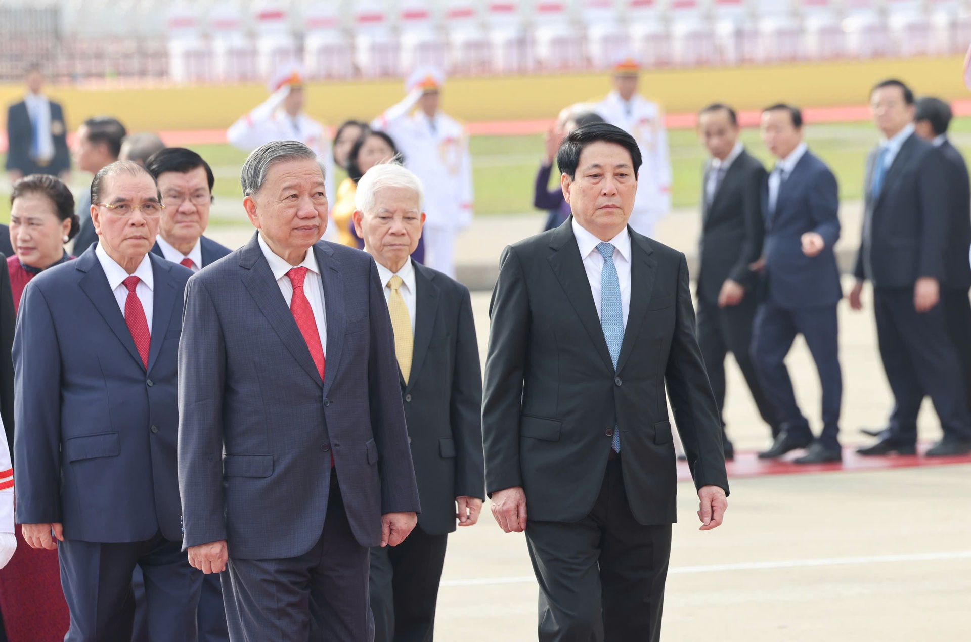 Lãnh đạo Đảng, Nhà nước vào Lăng viếng Bác nhân dịp 80 năm Quốc khánh 2/9 - 5