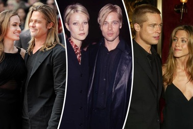 Brad Pitt luôn “biến hình” để giống người phụ nữ mà anh đang yêu