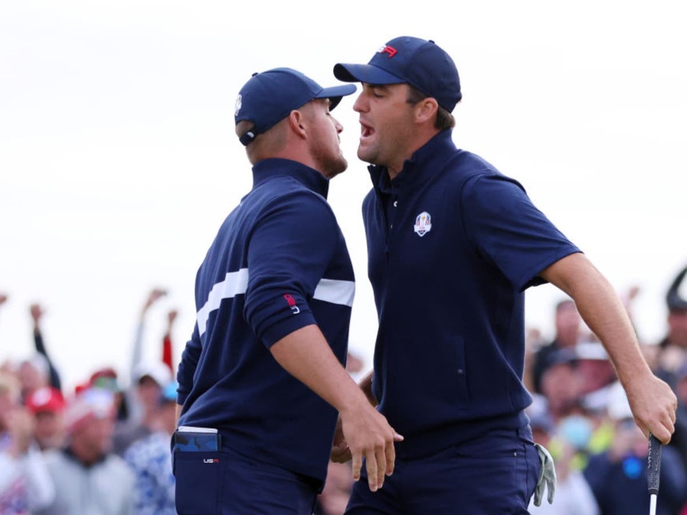 Tuyển Mỹ dẫn trước tuyển châu Âu 6 điểm trước loạt đấu đơn Ryder Cup - 2 Tuyển Mỹ dẫn trước tuyển châu Âu 6 điểm trước loạt đấu đơn Ryder Cup - 2