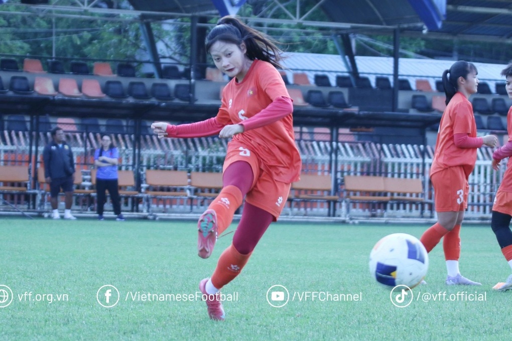 U20 nữ Việt Nam quyết tâm thắng đậm để giành vé vào tứ kết giải châu Á - 1