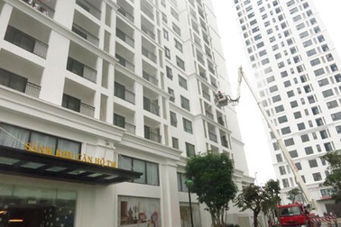 Vinhomes Times City tổ chức tổng diễn tập phương án chữa cháy và cứu hộ, cứu nạn