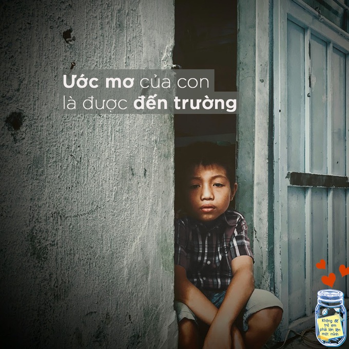 “không để trẻ em phải lớn lên một mình” chạm đến trái tim của chúng ta - Ảnh 4. “không để trẻ em phải lớn lên một mình” chạm đến trái tim của chúng ta - Ảnh 4.