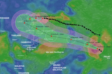 Bão Ragasa đổ bộ Quảng Ninh - Hải Phòng cấp bao nhiêu?