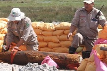 Quảng Trị: Quả đạn pháo gần 900kg sót lại giữa khu rừng trồng