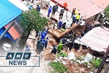 Philippines: Bão Kompasu càn quét gây lở đất, sập cầu, làm 11 người chết