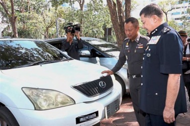 Thái Lan bắt lô xe ăn cắp chuẩn bị được đưa sang các nước ASEAN