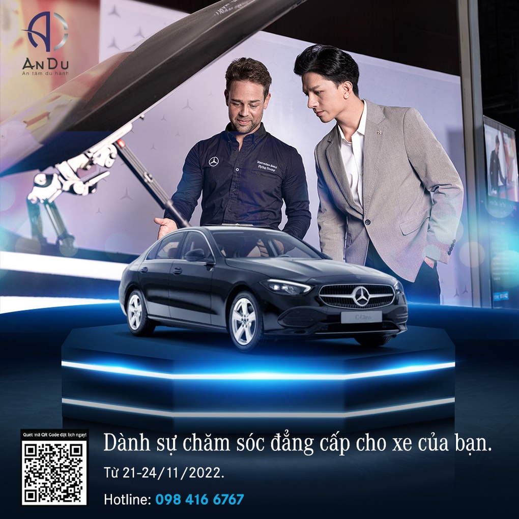 Chăm sóc xe cùng chuyên gia quốc tế tại Mercedes-Benz An Du - 1 Chăm sóc xe cùng chuyên gia quốc tế tại Mercedes-Benz An Du - 1