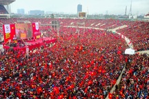 "Chảo lửa" Mỹ Đình trong trận chung kết của U23 Việt Nam