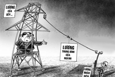 “Hạn” nặng với công nhân viên EVN