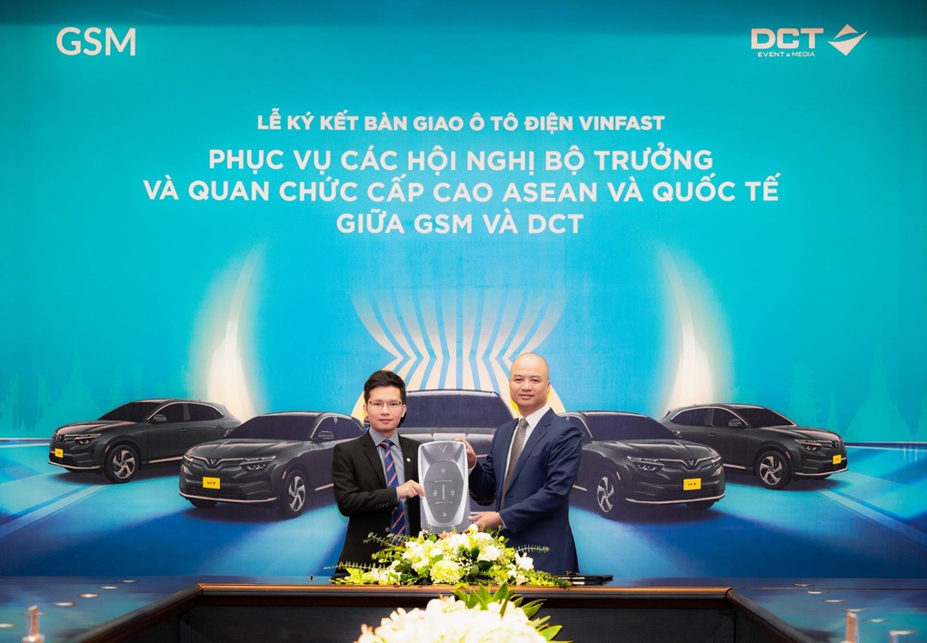GSM cung cấp ô tô điện VinFast cho Hội nghị Bộ trưởng ASEAN về quản lý thiên tai - 1 GSM cung cấp ô tô điện VinFast cho Hội nghị Bộ trưởng ASEAN về quản lý thiên tai - 1
