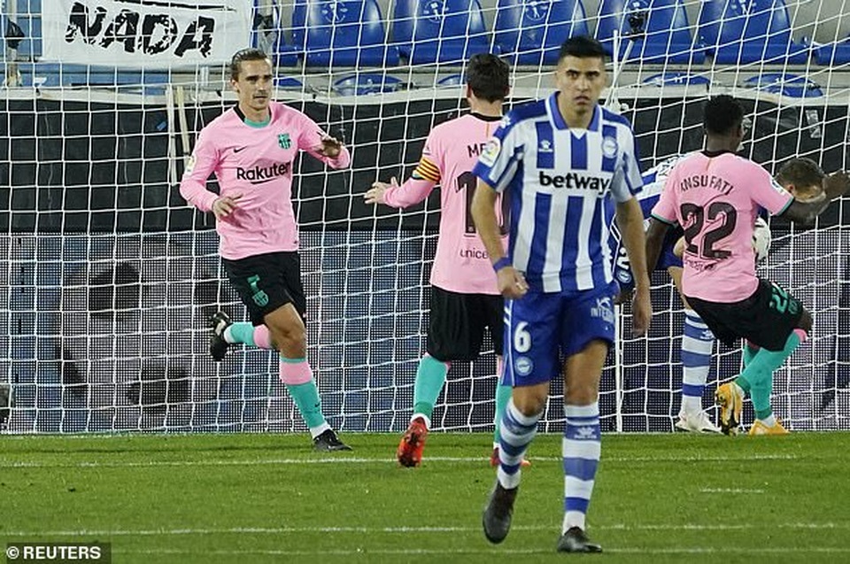 Messi gây thất vọng, Barcelona chia điểm cùng Alaves - 5 Messi gây thất vọng, Barcelona chia điểm cùng Alaves - 5