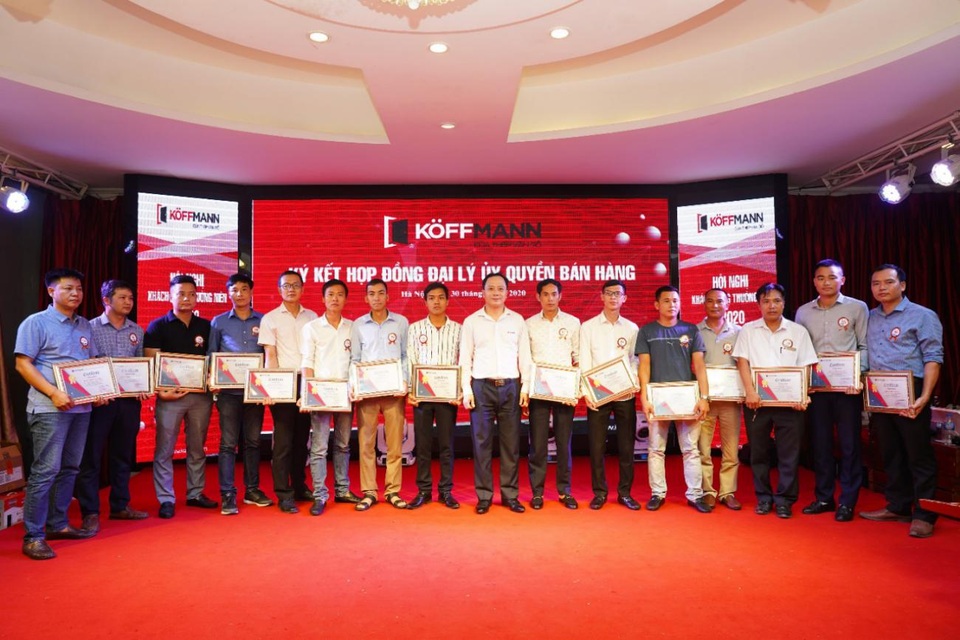 Koffmann tổ chức hội nghị khách hàng tri ân 150 đại lý xuất sắc - 4 Koffmann tổ chức hội nghị khách hàng tri ân 150 đại lý xuất sắc - 4