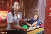 Bất lực nhìn chồng sống trong cảnh tàn phế vì mưu sinh, vợ nghèo cầu cứu