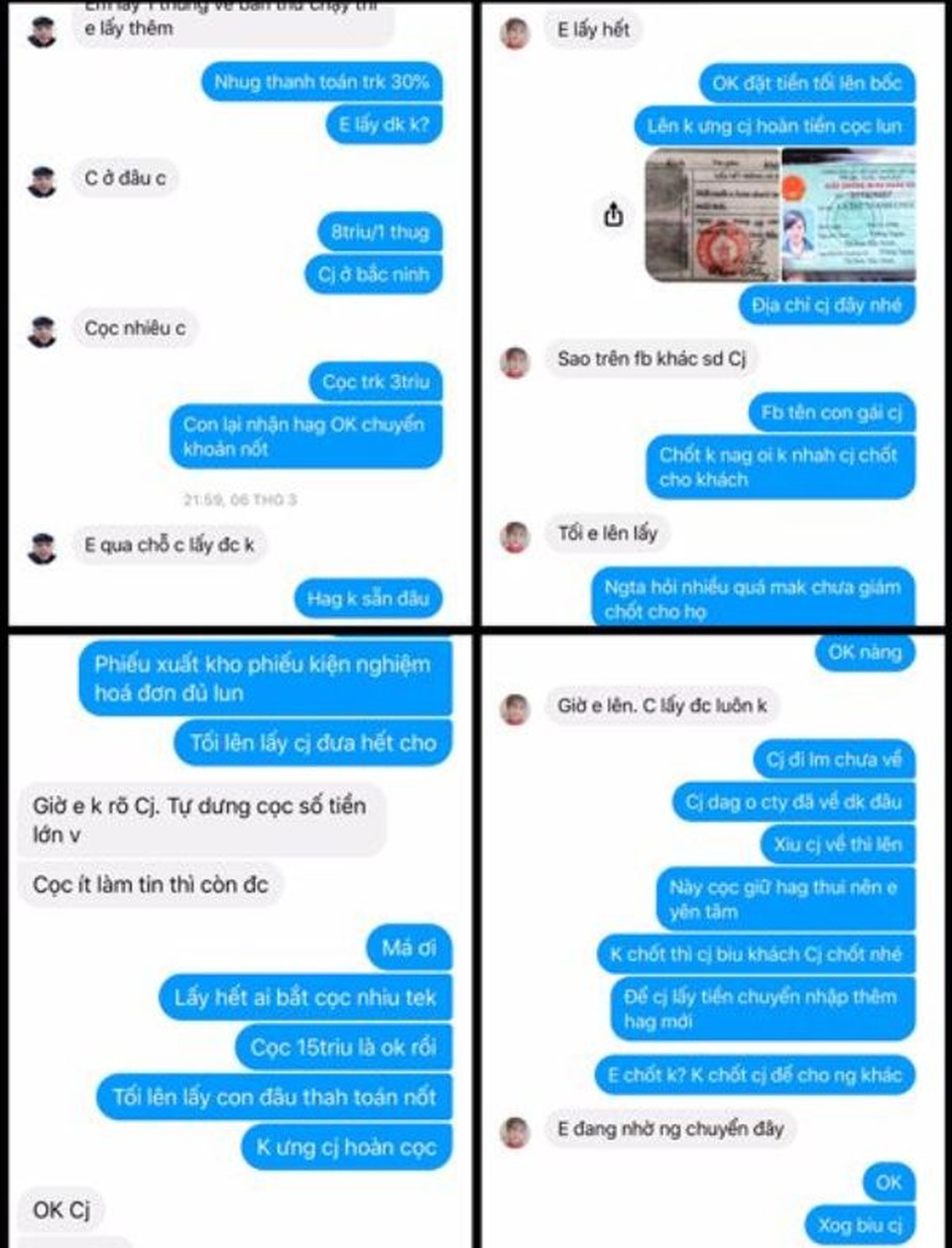 Lừa bán khẩu trang qua facebook chiếm đoạt 1,5 tỷ đồng - 2 Lừa bán khẩu trang qua facebook chiếm đoạt 1,5 tỷ đồng - 2