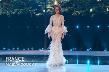 Maeva Coucke dự thi Hoa hậu Hoàn vũ