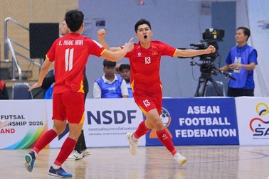 Thắng đậm Australia, đội tuyển futsal Việt Nam giành hạng ba Đông Nam Á