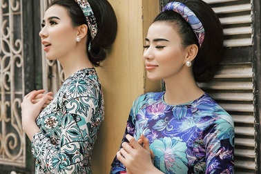 Huyền Thư-Thư Huyền hoá thân “Cô Ba Sài Gòn” với BST áo dài của Kenny Thái