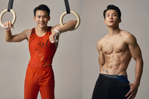 Hút mắt với thân hình 6 múi của hot boy thể dục dụng cụ Văn Vĩ Lương