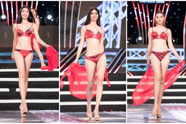 “Mướt mắt” trước màn trình diễn bikini của 20 người đẹp Miss World Việt Nam 2019