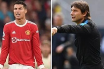 C.Ronaldo lo lắng nếu HLV Conte tiếp quản "ghế nóng" của Man Utd