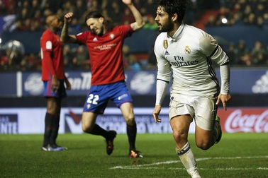 Hạ Osasuna, Real Madrid đòi lại ngôi đầu bảng từ tay Barcelona