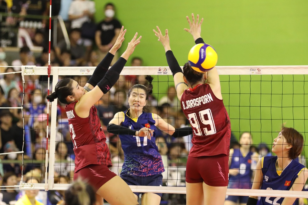 Thua Thái Lan, bóng chuyền nữ Việt Nam về nhì tại chặng 2 SEA V-League - 1 Thua Thái Lan, bóng chuyền nữ Việt Nam về nhì tại chặng 2 SEA V-League - 1
