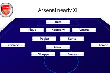 Đội hình “siêu khủng” Arsenal từng chiêu mộ hụt