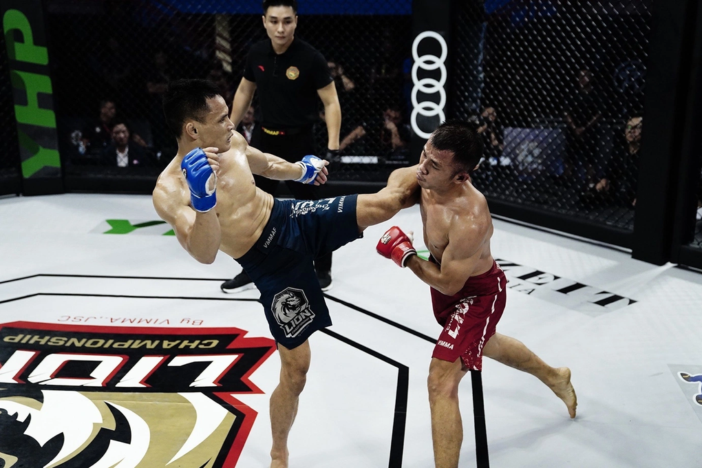 Phạm Văn Nam bảo vệ thành công đai vô địch MMA Việt Nam - 1 Phạm Văn Nam bảo vệ thành công đai vô địch MMA Việt Nam - 1
