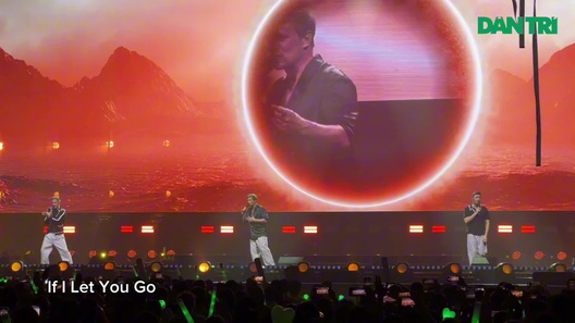 Những màn biểu diễn của nhóm Westlife trong đêm diễn đầu tiên tại Hà Nội