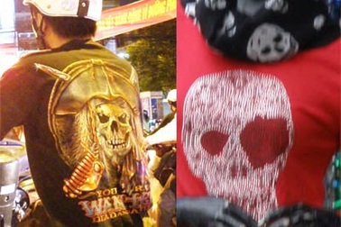 Choáng váng vì... áo phông quái dị của teen