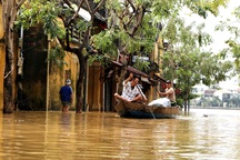 Phố cổ Hội An ngập lụt lần thứ 5 trong vòng 1 tháng