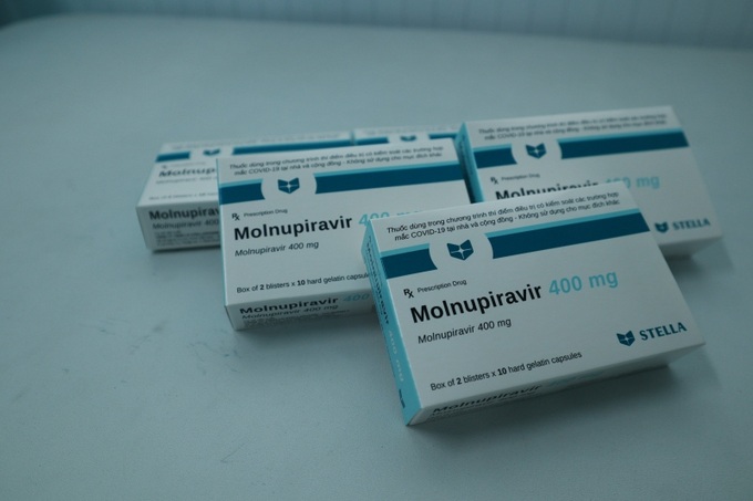 Thuốc Moinupiravir là thuốc dùng trong chương trình thí điểm điều trị có kiểm soát cho các F0 triệu chứng nhẹ.