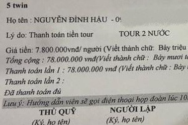 Mua tour của công ty không phép, hàng chục khách vất vả đòi lại tiền