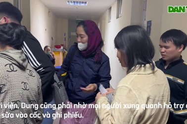 Vợ chồng khiếm thị mong bạn đọc giúp đỡ bé gái sinh non