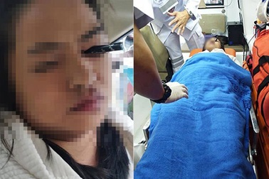Vừa trên ô tô vừa trang điểm, cô gái bị bút đâm xuyên mắt