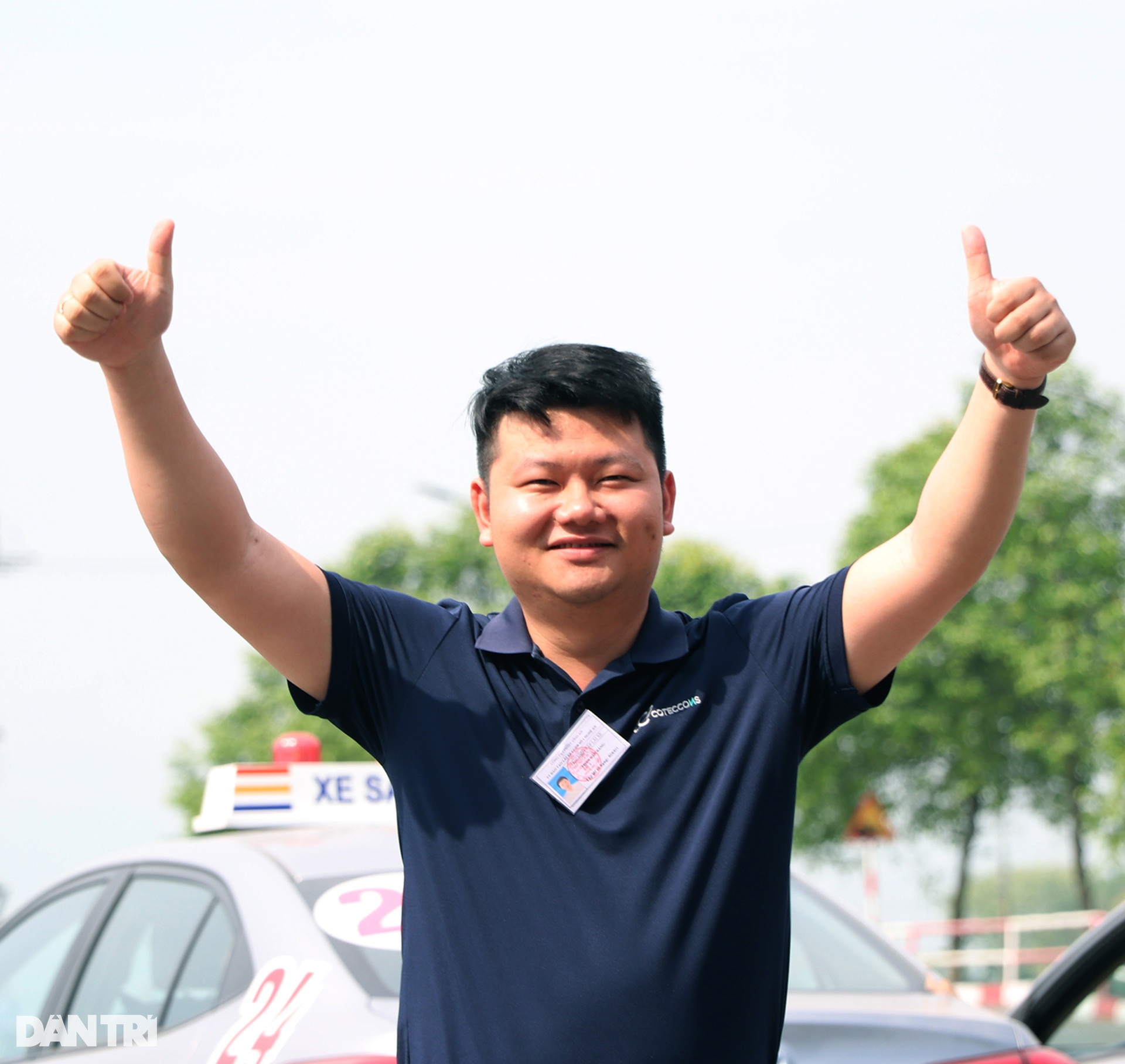 Trải nghiệm buổi sát hạch lái xe đầu tiên do Công an Nghệ An tổ chức - 10