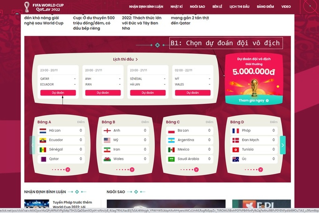 Độc giả có thể xem video highlight World Cup 2022 trên Dân trí - 7 Độc giả có thể xem video highlight World Cup 2022 trên Dân trí - 7
