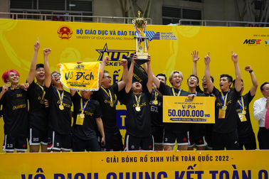 Xác định hai nhà vô địch giải bóng rổ sinh viên toàn quốc 2022