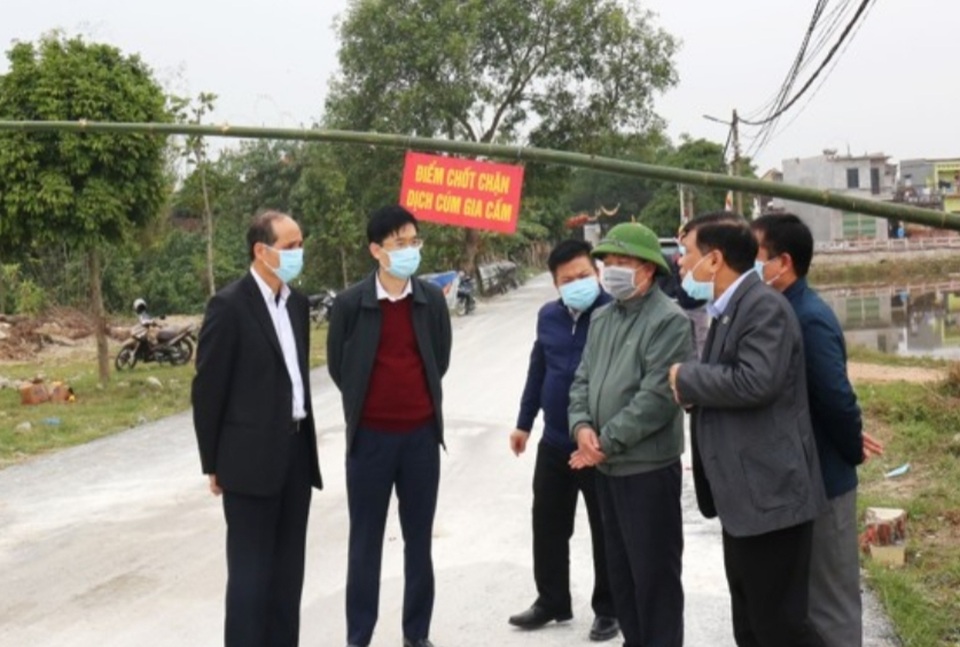 Bắc Ninh: Xuất hiện 2 ổ dịch cúm gia cầm A/H5N6 - 1 Bắc Ninh: Xuất hiện 2 ổ dịch cúm gia cầm A/H5N6 - 1