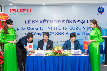Công ty CP An Phú Thành trở thành đại lý chính thức phân phối dòng xe thương mại Isuzu miền Bắc